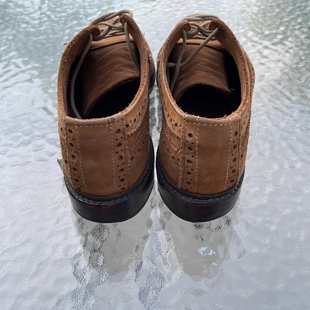 Allen Edmonds Boardwalk Longwing Derby Sz 8